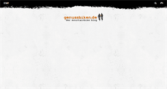 Desktop Screenshot of genussbiken.de